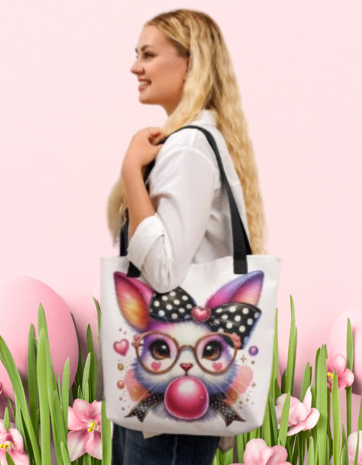 Bubbly Bunny Tote bag