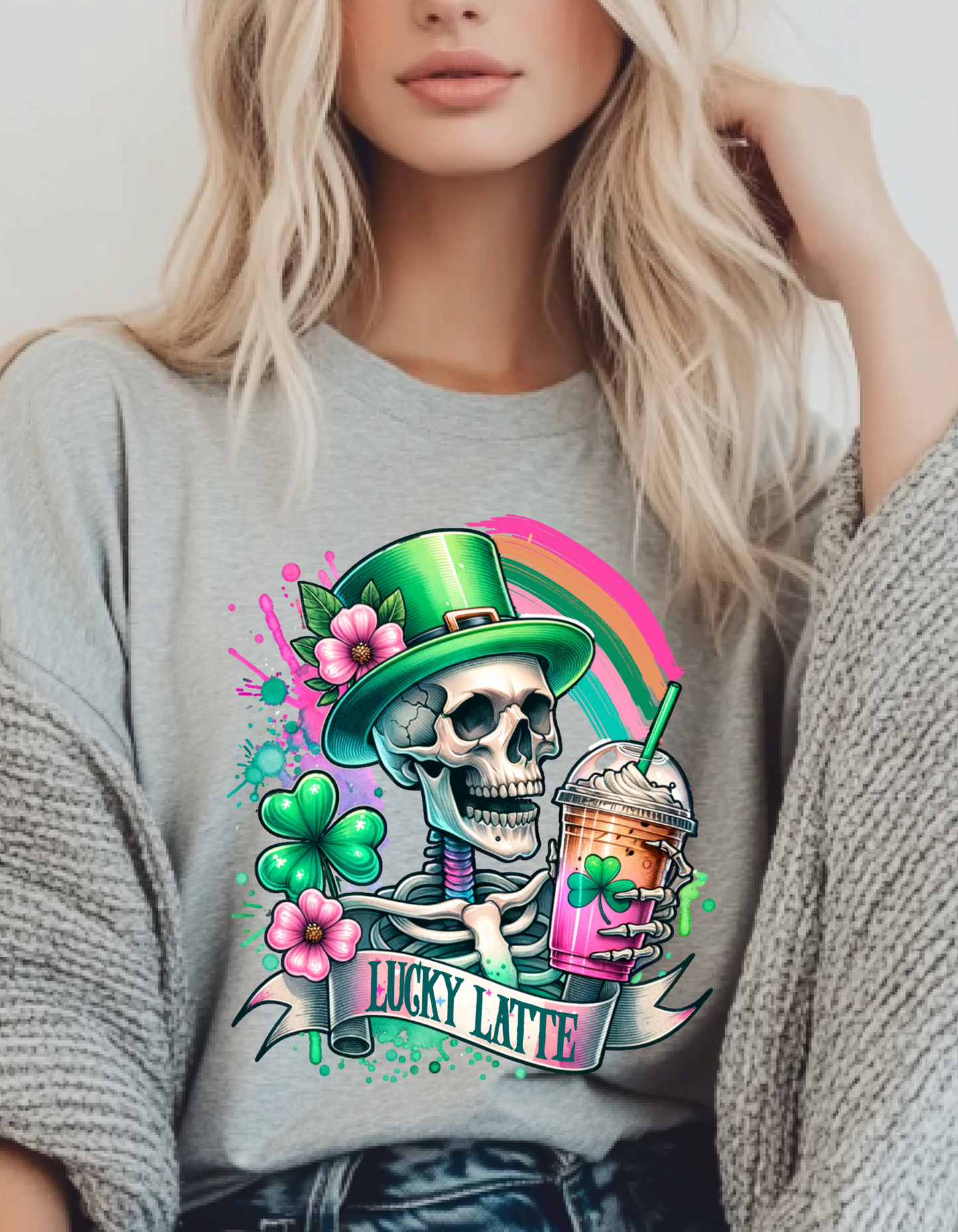 Lucky Latte classic tee