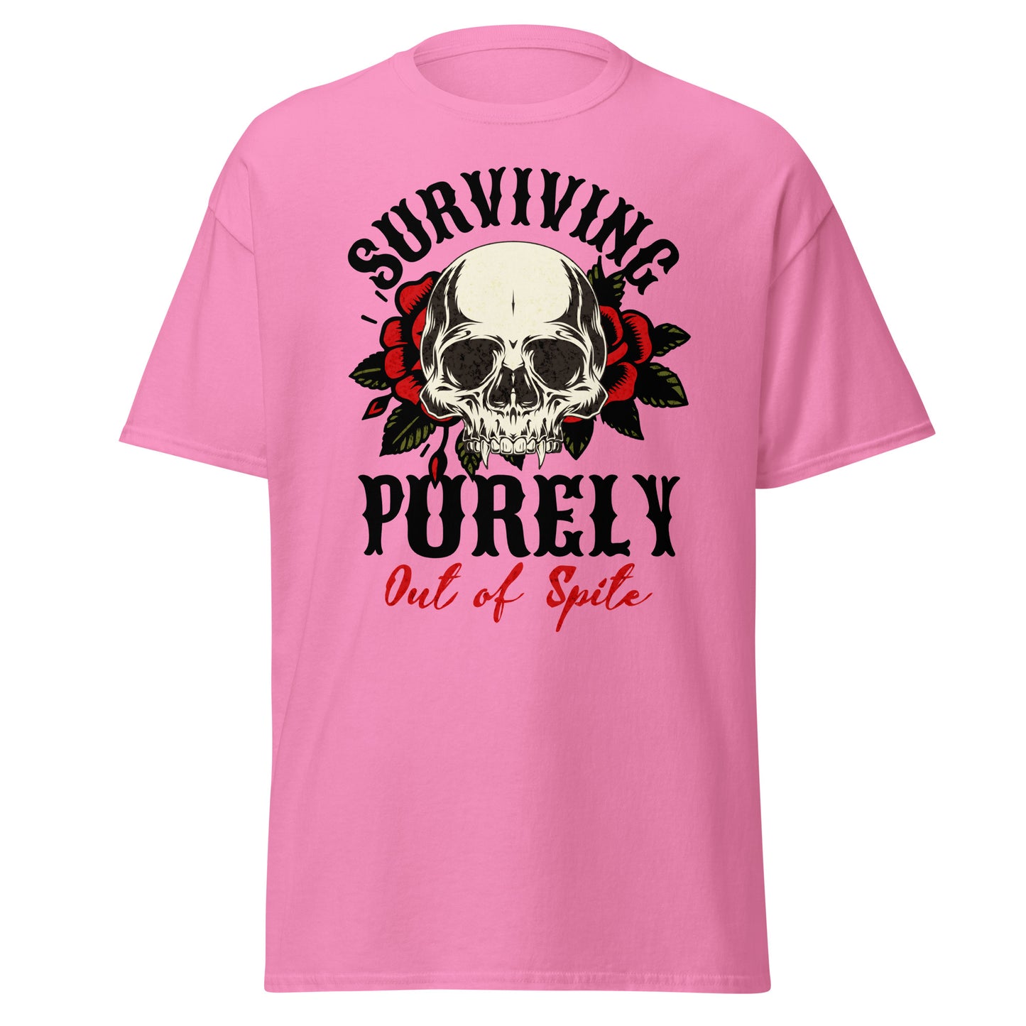 Surviving Purely Out of Spite classic tee