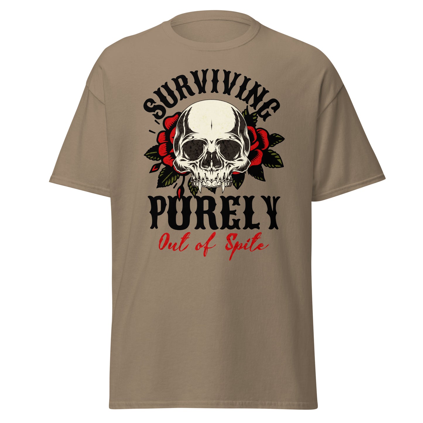 Surviving Purely Out of Spite classic tee
