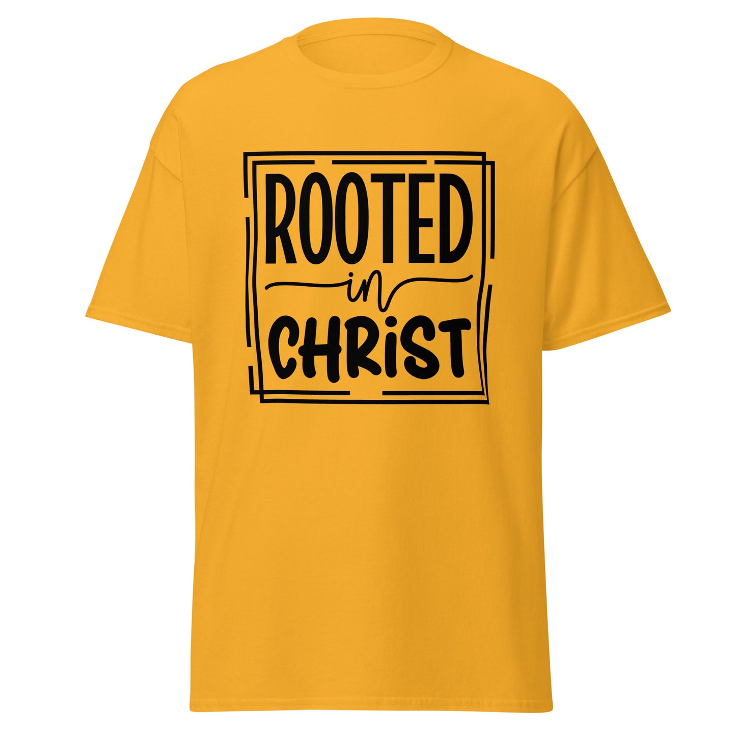 Rooted in Christ classic tee