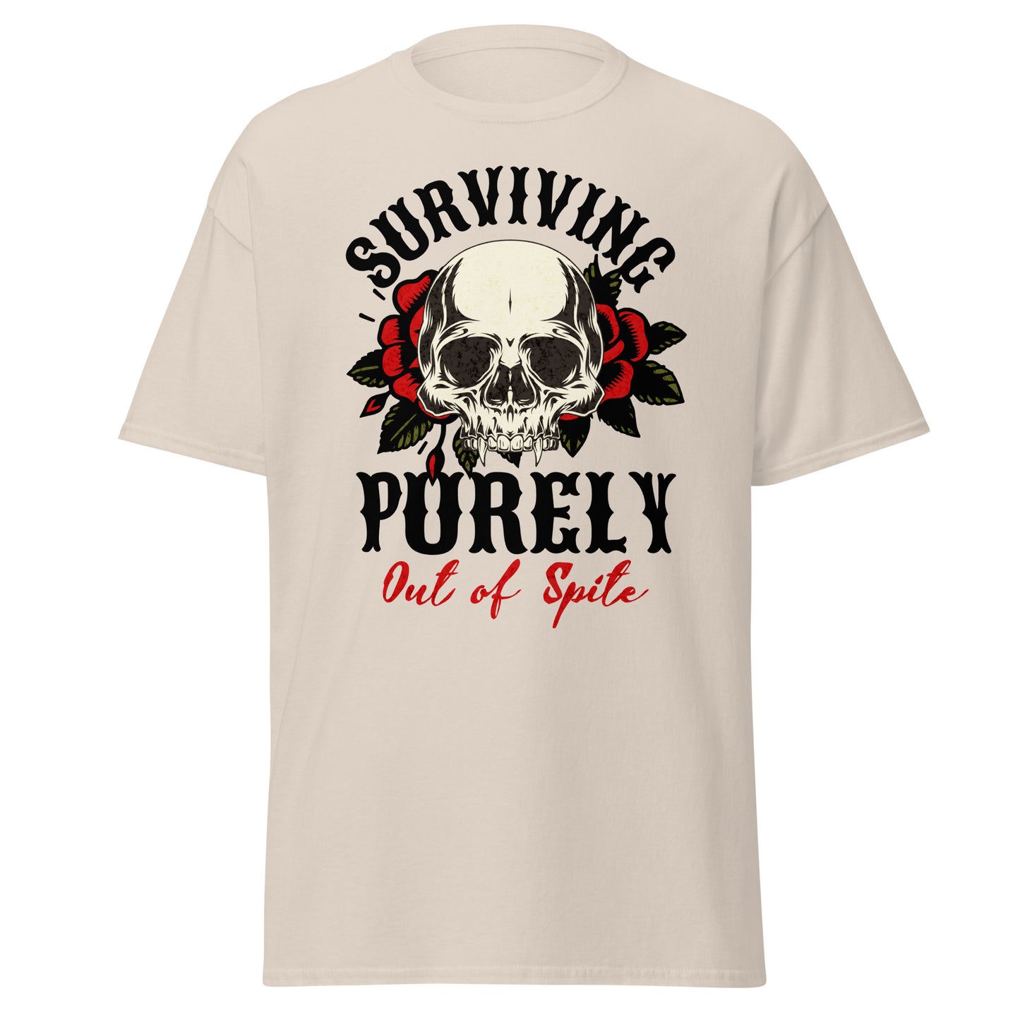 Surviving Purely Out of Spite classic tee