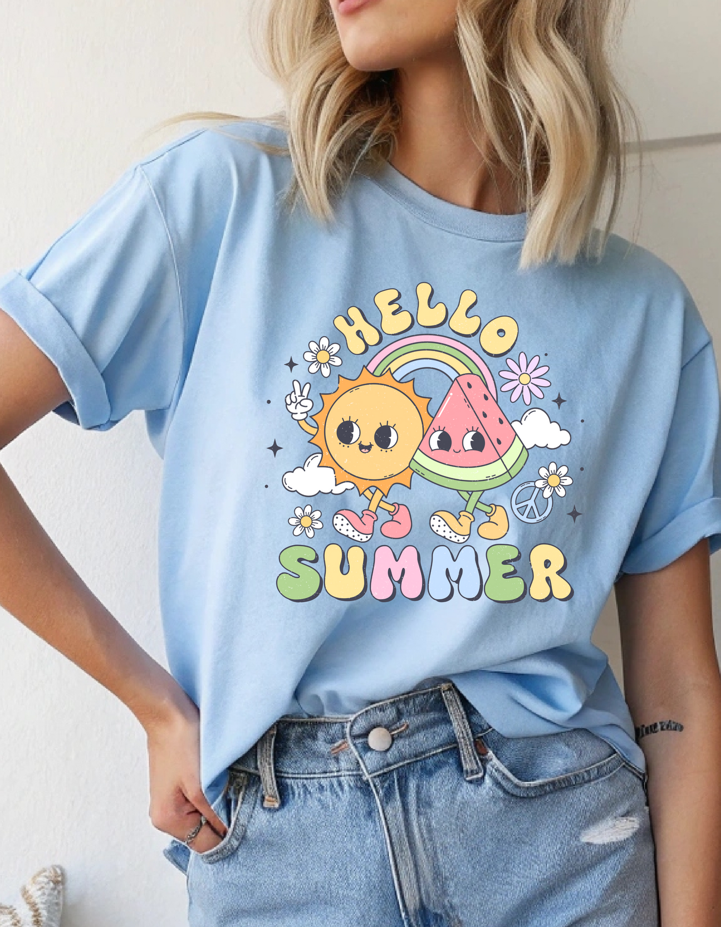 Hello Summer classic tee