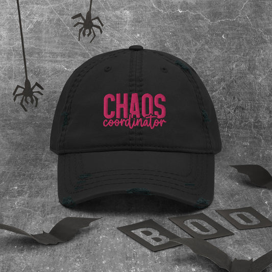 Chaos Coordinator Distressed Hat