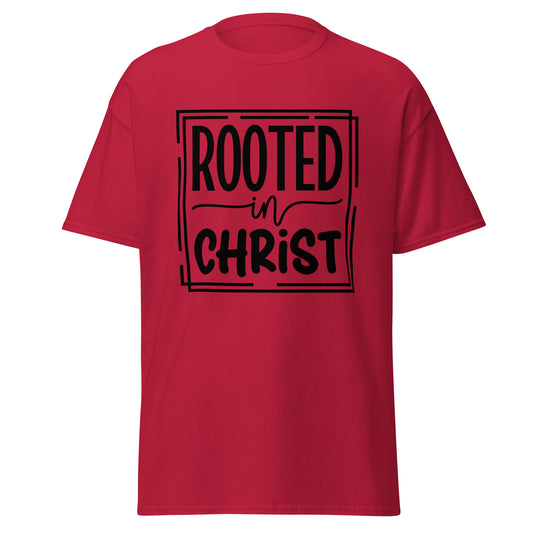 Rooted in Christ classic tee