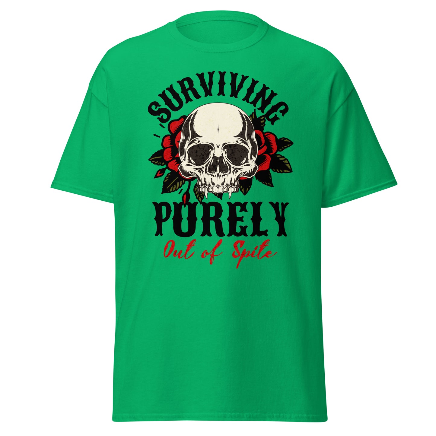 Surviving Purely Out of Spite classic tee