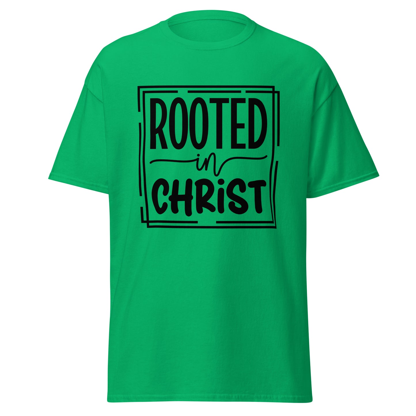 Rooted in Christ classic tee