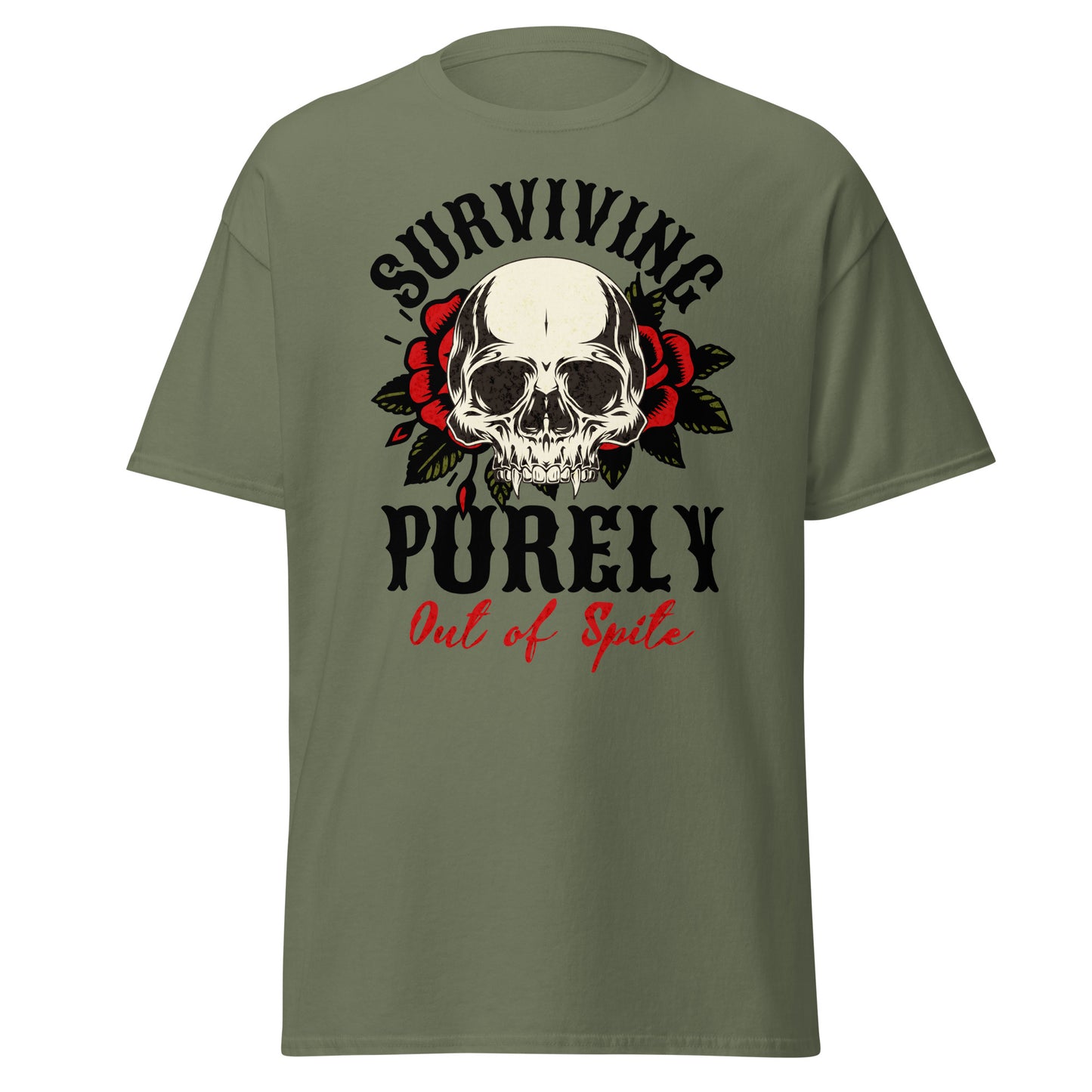 Surviving Purely Out of Spite classic tee