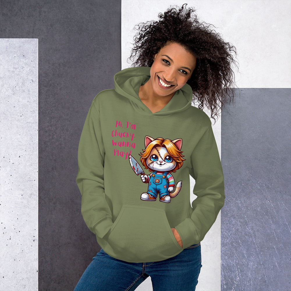 Feline Chucky Hoodie