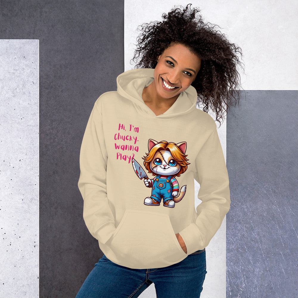 Feline Chucky Hoodie